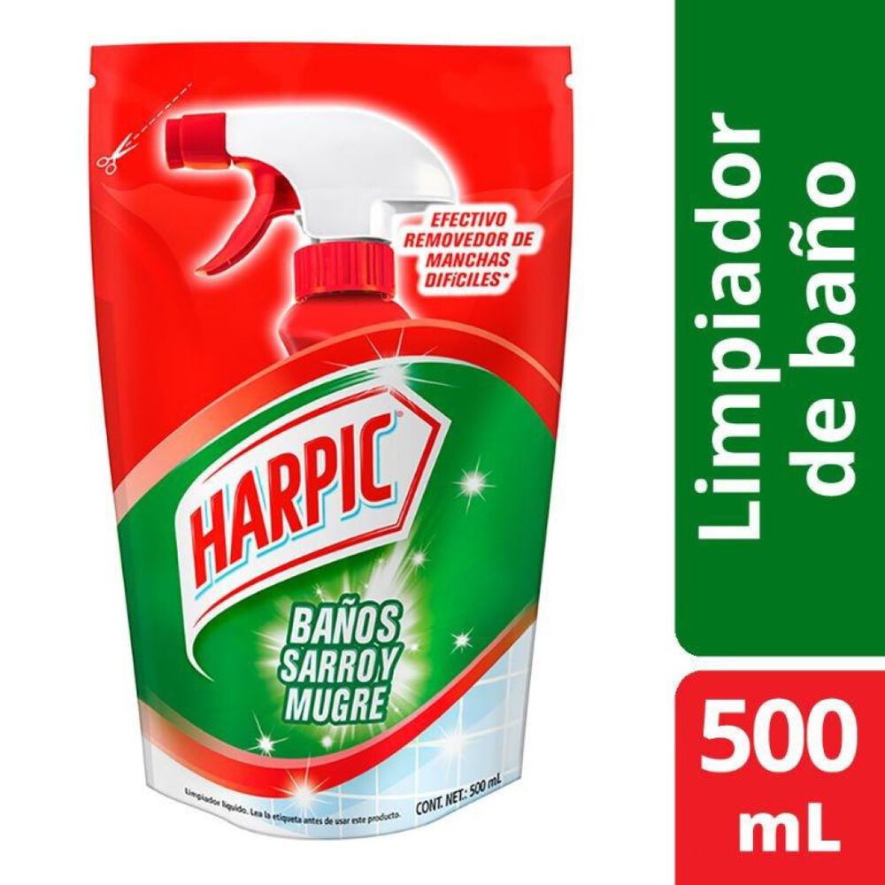 Baño Sarro Y Mugre Recarga 500ml Harpic image number 0.0